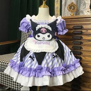 Kuromi kids dress 💜🖤🤍 Sanrio